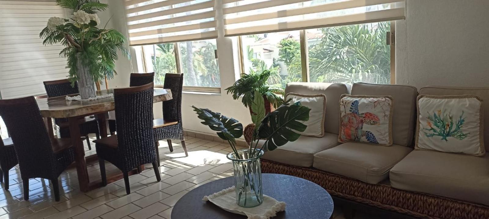 Hermoso Apartamento En Manzanillo Con Alberca Y Cancha De Tenis, Ideal Para Relajarse Y Disfrutar De Una Escapada Tranquila En El Paraiso Tropical Luaran gambar